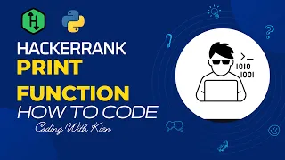 Print Function with Python HackerRank Challenge Problem Solving CodingWithKien