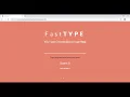 FastType a simple JavaScript word game