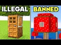 Download Lagu 43 Illegal Houses In Minecraft!
