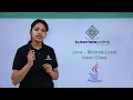Java - Method Local Inner Class