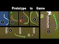 Snake Game Evolution from Prototype to Final Game