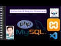 Include require Statement PHP EXCELLENT CODE WITH AJ