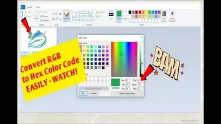 Convert RGB to HEX Color - without doing MATH