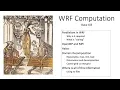 WRF Computation