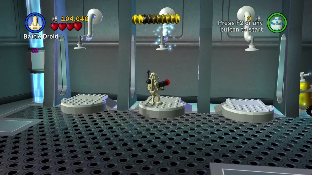 Lego Star Wars TCS: Ep 1 Chap 1 / Negotiations FREE PLAY (All Collectibles) - HTG