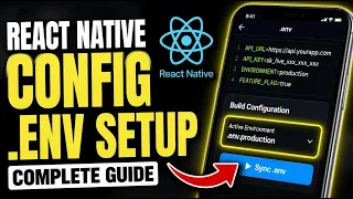 How to configure env management in React Native with react-native-config - Complete Guide