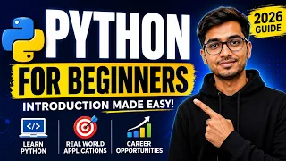 Python Tutorial for Beginners 2026 Features Applications Career Opportunities