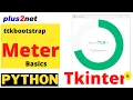 Ttkbootstrap Radial Meter widget to display or read Progress of a process