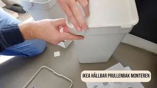Ikea Hallbar prullenbak installeren Klussen Zonder Ervaring Ik Probeer Het Zelf