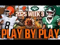Cleveland Browns at New York Jets BEST PLAY-BY-PLAY AND REACTIONS! Week 9 NFL Football