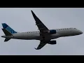 NEW United Express SkyWest Embraer E175LR Evo Blue Livery Takeoff From Idaho Falls N634SY