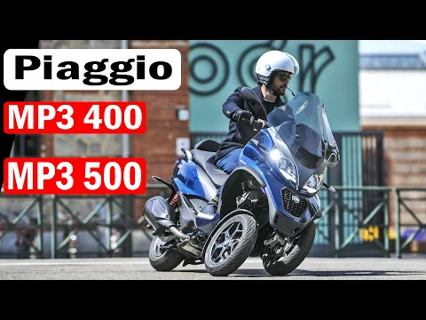 Download MP3 2021 Piaggio MP3 400 & MP3 500 hpe - three wheel scooter lineup