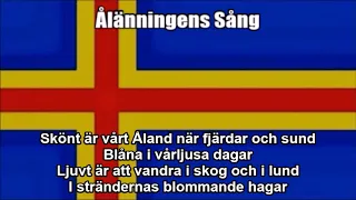 Åland Islands National Anthem Ålänningens Sång Nightcore Style With Lyrics 