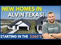 These NEW ALVIN TEXAS Homes Are INSANELY AFFORDABLE