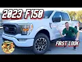 NEW 2023 FORD F150 XLT - 75th Anniversary of F-Series Walkaround Cold Startup Interior-3 5L 400HP