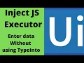 Inject js Demo How to enter data without using TypeInto Kbbtutorials Uipath Interview Questions