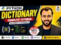Python Dictionary Complete Tutorial in Hindi Dictionary in Python One Shot