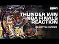 Download Lagu FULL REACTION to NBA Finals Game 7 🏆 The OKC Thunder are NBA CHAMPIONS 🔥 | SC with SVP