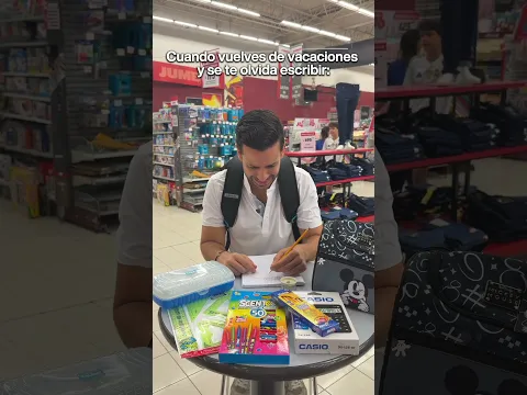 Volví a clases y se me olvidó cómo escribir 😂📚