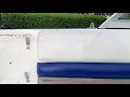 How to remove seat cushions from hurricane deck boat