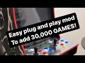 How to easily add more games to your 1up Arcade machine plug and play