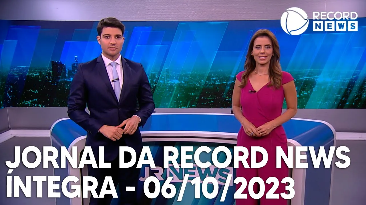 Jornal da Record News -  06/10/2023