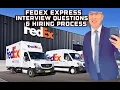 FedEx Express Courier Interview Questions Hiring process