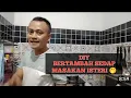 Diy dapur ll Kos rendah tapi cantik ll baru semangat isteri main masak-masak