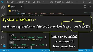 How to Add Remove Insert and Replace Elements in JavaScript Arrays