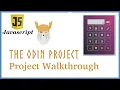 The Odin Project Creating a Calculator with Javascript and Tailwind CSS