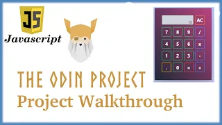 The Odin Project Creating a Calculator with Javascript and Tailwind CSS