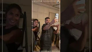 كواليس من تسجيل اغنية روبي وليجسي في التعاون الاول بينهما في اغنيه الصيف وصل من كلمات فلبينو 