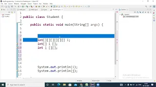 CoreJava - 24 in marathi Array
