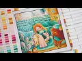 Color With Me ASMR Girl Moments Coco Wyo Coloring Book Using Ohuhu Markers