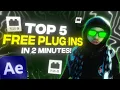 TOP 5 Free Plug-ins you need in 2026 After Effects