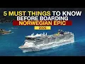 Norwegian Epic Features And Overview - 2026