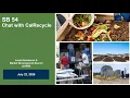 Second Webinar on SB 1383 SB 54 Chat with CalRecycle