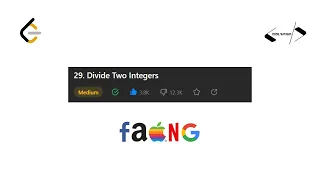 29 Divide Two Integers Leetcode 29 Solution Java Mathematics Bit Manipulation
