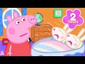 Download Lagu Peppa Pig Babysits Rabbit Twins! 🍼 | Peppa Pig Full Episodes | 2 Hours of Kid's Cartoons