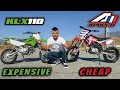 KLX 110L vs APOLLO X19 125 CHEAP VS EXPENSIVE