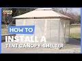 How to Install the 10 Feet x 13 Feet Tent Canopy Shelter NP10354