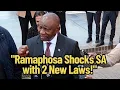 Lagu Ramaphosa Signs 2 New Laws That Could Change South Africa Forever