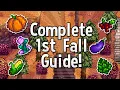 A Complete Guide for your First Fall - Stardew Valley