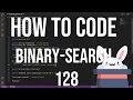 how to code racket 128 - binary search generative recursion algorithms