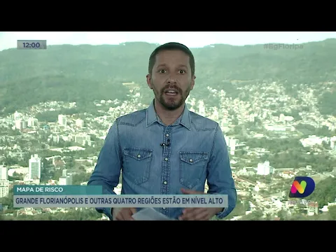 Grande Florianópolis e outras quatro regiões estão em nível alto