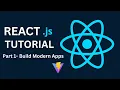 React JS Tutorial for Beginners Part 1 - Build Modern Apps with Vite Hooks Todo Project