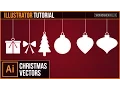 Adobe Illustrator CC Tutorial Flat CHRISTMAS VECTORS Graphic Design