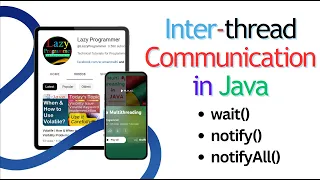 Inter-Thread Communication in Java Multithreading