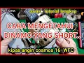 Cara mengetahui dinamo yg short konslet dan solusinya || kipas angin cosmos 16-WFC
