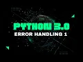 First - How to Resolve Error Handling in Python